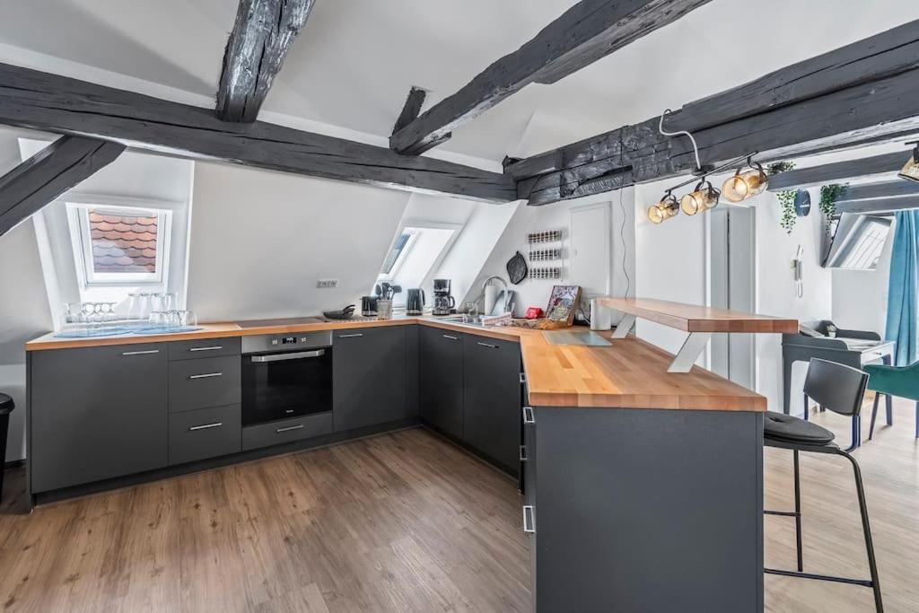 Апартаменты #1890 Loft Ансбах Экстерьер фото